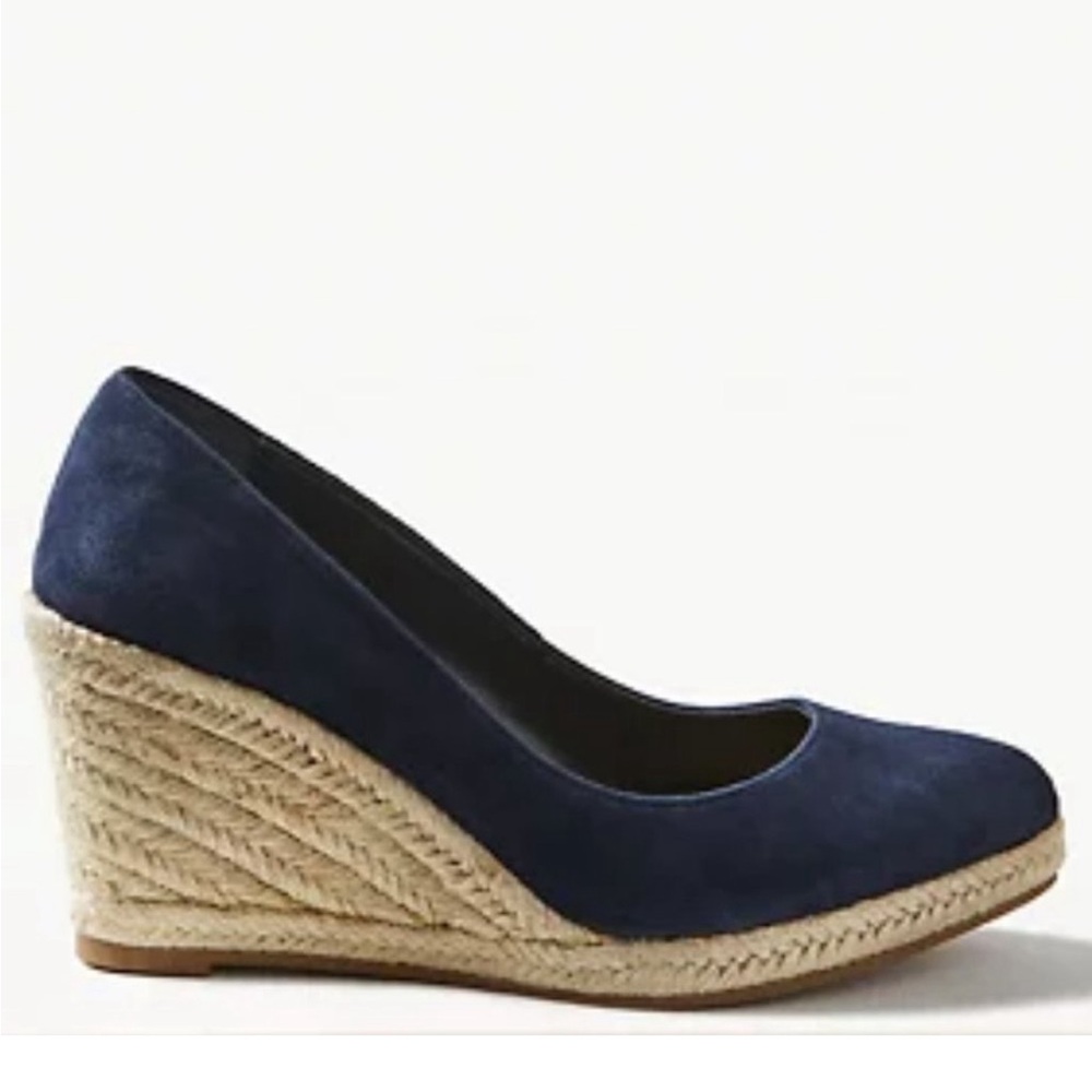 Marks & Spencer Blue Espradille Wedges - image 2